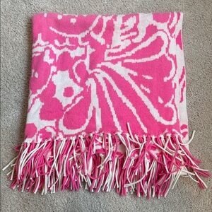 Lilly Pulitzer Cotton Cashmere Throw Blanket